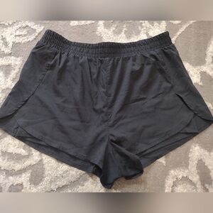 girlfriend collective Black Lightweight Athletic Shorts